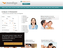 Tablet Screenshot of mondigo.de